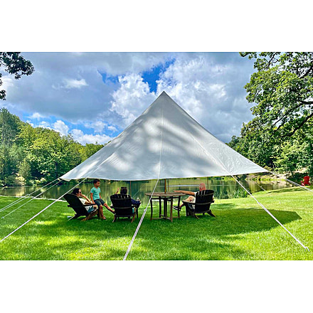 Life Intents Umbrah Sun Shade Canopy Tent, Natural, 18ft, 5416192278693