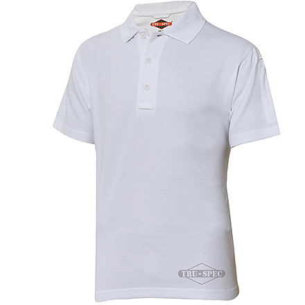 24 7 Series 4326006 Mens Short Sleeve Polo Shirt White