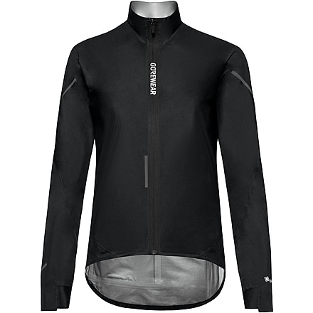 GOREWEAR SPINSHIFT GORE-TEX Cycling Jacket Womens in Black 2XS Slim fit Waterproof F45951EC, 101065-9900-34