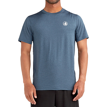 Body Glove Offshore UPF Short-Sleeve Sun Shirt - Heather Navy 77AC119A, M, Heather Navy, ATX7800-H.NVY-M