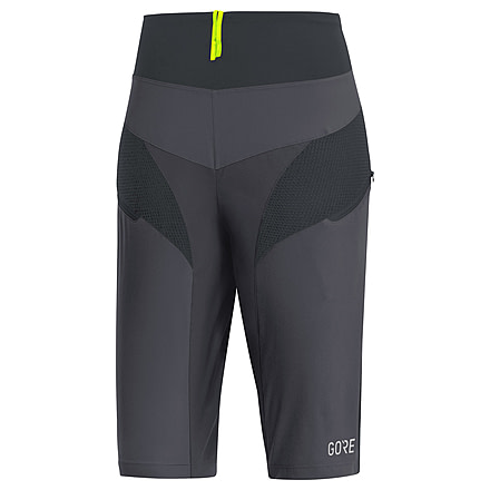 GOREWEAR C5 Womens Trail Light Cycling Shorts in Terra Grey/Black Small 4-6 Regular fit 97E01634, 100149-0R99-38
