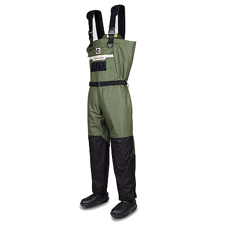 Gator Waders Shield Insulated Pro Series Waders Mens Olive Regular 8 81C56913, GASHI17MR8