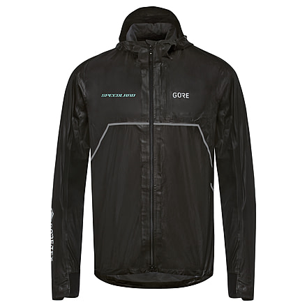 Gorewear Mens GOREWEAR x Speedland R7 GORE-TEX SHAKEDRY Trail Hooded Running Jacket in Black XL Regular fit Waterproof AF5EDC77, 101162-9900-XXL
