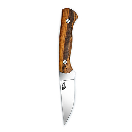 Montana Knife Company Traditions Blackfoot 2.0 Fixed Blade Knives, 3.5 inch, Magnacut Stainless Steel, Fixed Blade, Desert Ironwood Handle, Steel/Wood, 7.75 inch, MKC-000985