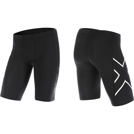 2XU Wmns Compress Short Blk Lg 1932B BLK/BLK L