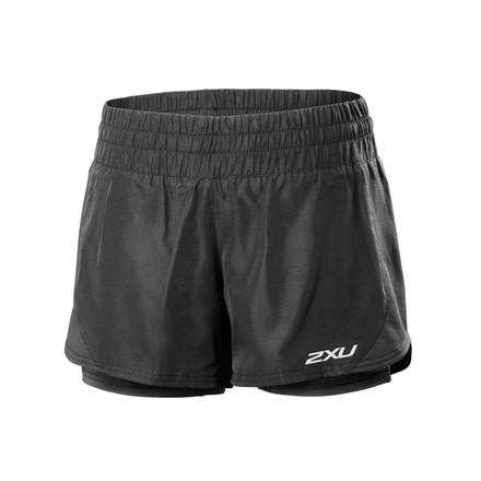 2XU Pace Compression Short - Womens-Black-Large