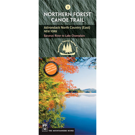 #3 Adirondack N Country Ny E, North Forest Canoe Trail, Publisher - Mountaineers Books