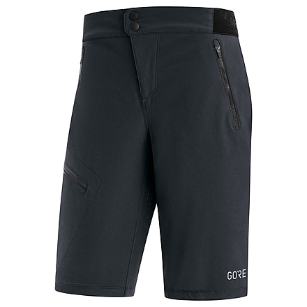 GOREWEAR C5 Womens Cycling Shorts in Black XS 0-2 Regular fit 6E8BDA50, 100588-9900-36