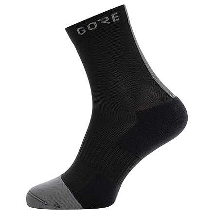 GOREWEAR M Mid Socks in Black/Graphite Grey 3.5-5 85B73E63, 100229-9991-S