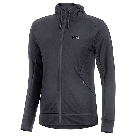 GOREWEAR Womens M Signature Cycling Hoodie in Black Medium 8-10 Regular fit 4D08D1C1, 100506-9900-40