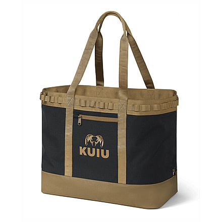 KUIU CORDURAR 2800 Tote Bag in Black/Brown 8959B08E, Black/Brown, One Size, Cordura Fabric, Adult, 7965402300574