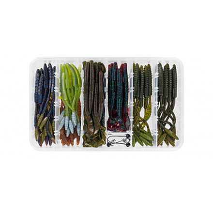 Big Bite Baits Worm Soft Baits Kit, Multi, Pack, BBB-BB-WORM KIT