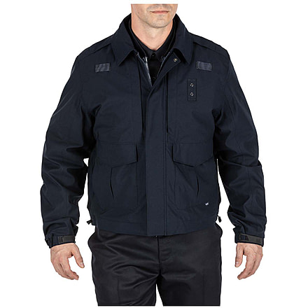 5.11 Tactical 4-In-1 Patrol Jacket 2.0 - Mens, Dark Navy, XLS, 48359ABR-724-XL-S