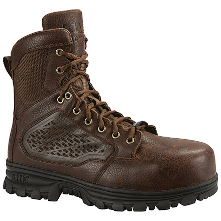 5.11 Tactical Evo 6in. CST Leather Boot, BISON, 4 123321044W