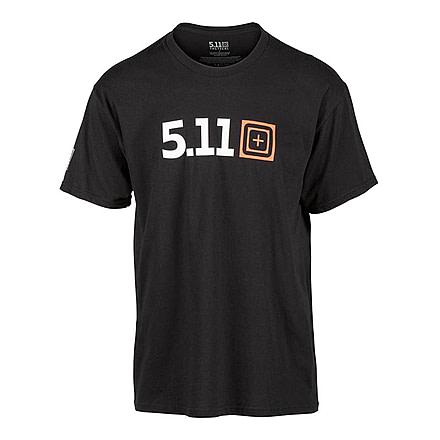 5.11 Tactical Legacy Pride T-Shirt - Mens, Small, Black, 41195AAAF-019-S
