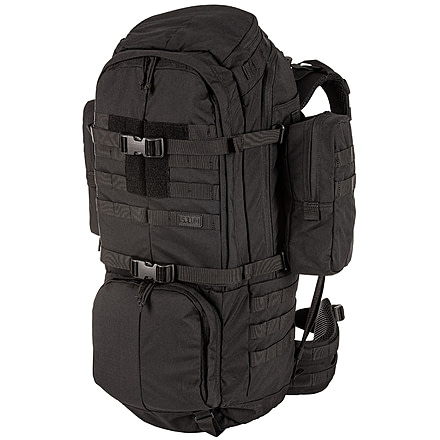 5.11 Tactical 60L Rush100 Backpack, Black, S/M, 56555-019-S/M