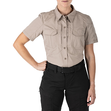 5.11 Tactical Stryke Short Sleeve Shirt - Women's, Khaki, XS, 61325-055-XS