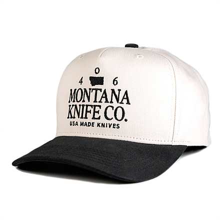Montana Knife Company MKC Throwback Embroidered Hat - Men's, White/Black, One Size, MKC-000978