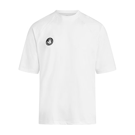 Body Glove Raglan Loose-Fit Short-Sleeve Rash Guard - White 978EB657, M, Black/Charcoal, 16182-BLKGRY2-M