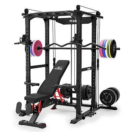 Flybird Fitness Flybird All-In-One Power Rack With Pulley System Set Power Rack Shipping Date 28Th&Comma; Feb. 67C87E22, 8228580917506