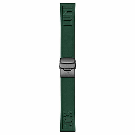 Luminox Watches Cut-to-Fit Rubber Strap, 24 mm, Dark Green, 7014870384663