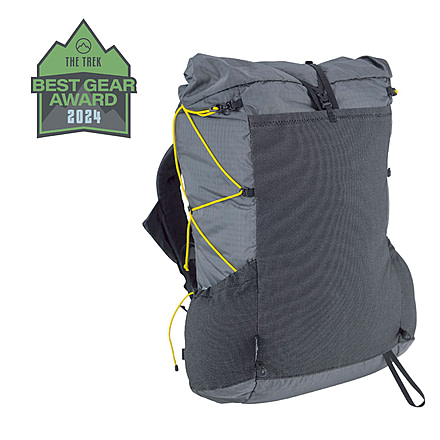 Six Moon Designs Swift V Hiking Backpacks, Robic Nylon Green, S-Curve Shoulder Harness - Large, Flight Hip Belt - Medium, P16100S10035H10082