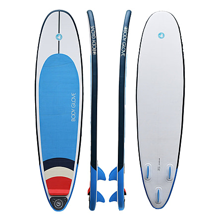 Aquapac EZ 82 Inflatable Longboard Surfboard - Blue/Green AC53628E, 8 ft 2 in, Blue/Green, ISURFEZ82-BLGR-98/IN