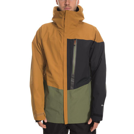 686 Gore-Tex Gt Jacket - Mens, Golden Brown Colorblock, Extra Large, L9W104-GLDB-XL