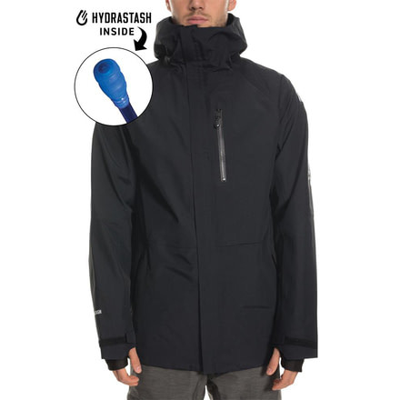 686 Gore-Tex Hydrastash Sync Jacket - Mens, Black, Large, L9W103-BLK-L