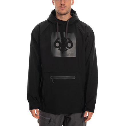 686 Waterproof Hoody - Mens, Black, Medium, L9WCST05-BLK-M