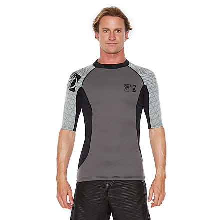 Body Glove Mens Insotherm 0.5mm Titanium S/S Top - Black 399A505A, M, Black, 16770-BLK-M