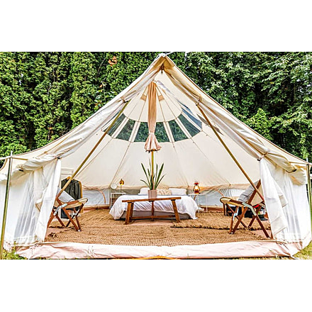 Life Intents 16 5M StellaTM Stargazer Bell Tent, stella-canvas-bell-tent-5m