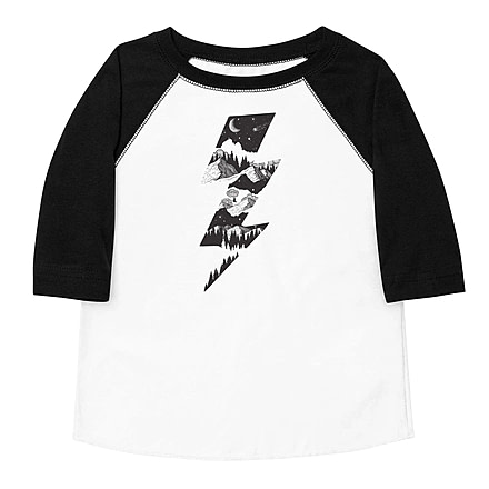 Milk X Whiskey Powered By Nature Raglan - Toddler AB819E32, 4T, 337041511788