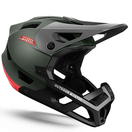 Outdoor Master RHINO Full Face Bike Helmets 97CC5261, full-face-mtb-helmet-rhino