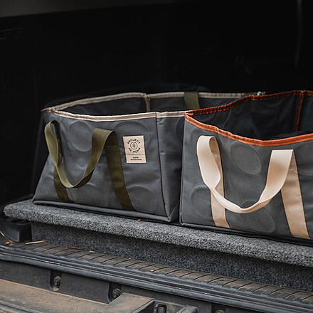 Luno Gear Tote &amp;Verbar; 50L, Green Straps / Cream Trim, RER-004-R1