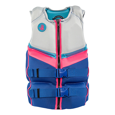 Body Glove Womens Overboard USCGA + TCA Ride PFD - Navy/Grey 081F6663, M, NAVY/GRAY, 22254W-NVYGRY-M