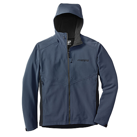 KUIU Outlet Rubicon Hooded Hunting Jacket in Steel Blue Size 3XL 0646693B, Steel Blue, 3XL, Adult, Male, 8211409174686