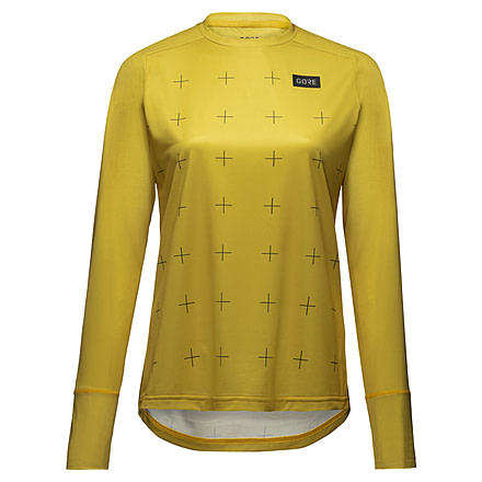 GOREWEAR TrailKPR Daily Long Sleeve Cycling Shirt Womens in Uniform Sand Small 4-6 Regular fit D2F0E913, 100863-BJ00-38