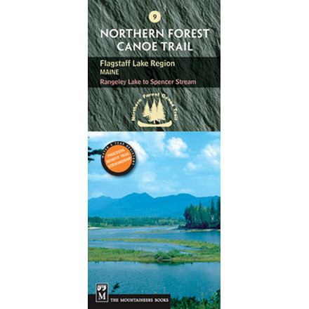 #9 Flagstaff Lake Region Me, North Forest Canoe Trail, Publisher - Mountaineers Books