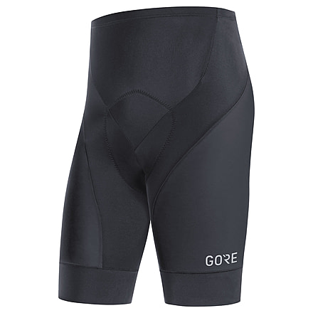 GOREWEAR Mens C3 Cycling Short Tights+ in Black Large Form fit DB94031F, 100568-9900-XL
