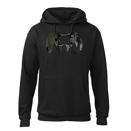 KUIU Verde Ram Hoodie - Men's, Black, 3XL, Cotton, Adult, Male, 7522704064670