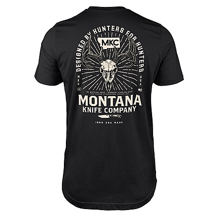 Montana Knife Company MKC Whitetail Tee - Men's, Black/Multi, Extra Large, MKC-000895