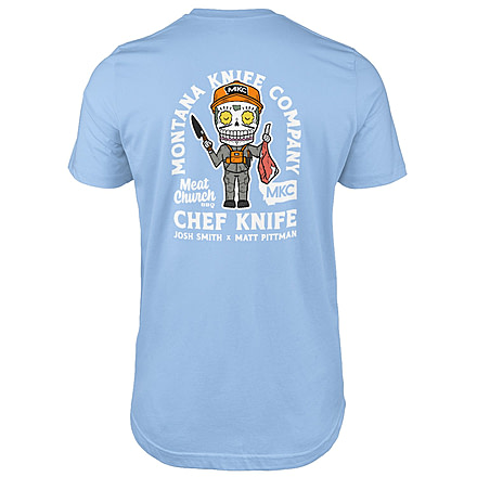 Montana Knife Company MKC x MEAT CHURCH - POCKET TEE BFFB4D62, SMALL, MKC-001154