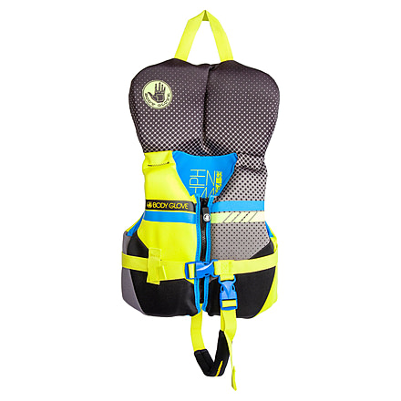 Body Glove Phantom Infant USCGA PFD - Grey/Yellow 97384B60, INFANT, GRAY/YELLOW, 23224I-GRYYEL-INFANT