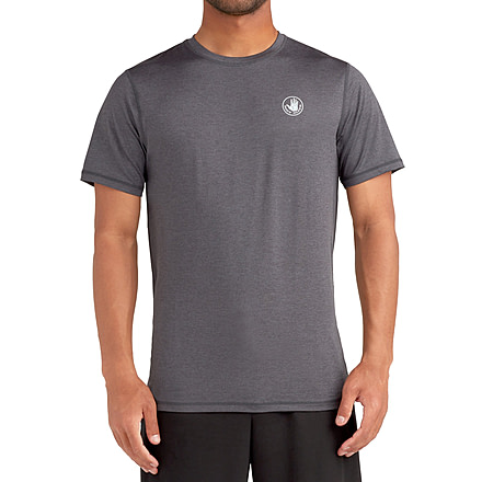 Body Glove Offshore UPF Short-Sleeve Sun Shirt - Charcoal Grey C8180ADD, S, Heather Charcoal, ATX7800-H.CHR-S