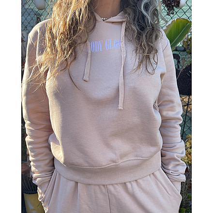 Body Glove Laid Back Cropped Hoodie - Mushroom 3E933CC5, L, Mushroom, JJ4806FLB1839A-TAN-L