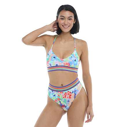 Body Glove Posy Ruth Fixed Triangle Swim Top - Multi 129E76E1, M, Multi, 39608226-300-M