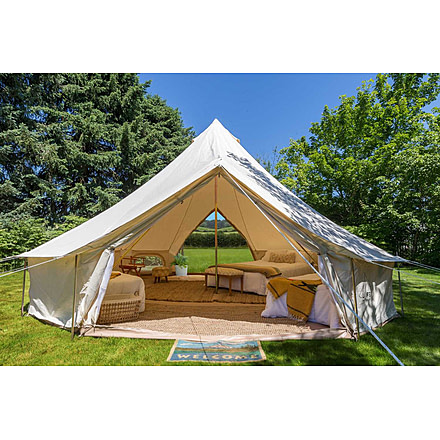 Life Intents 19 6M FernwehTM Double-Door Bell Tent, 19-fernweh-bell-tent
