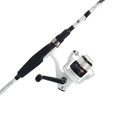 Abu Garcia Ike Dude Spinning Combo, 5.2/1, Right/Left, 30, 6ft. Rod Length, Medium Power, Fast Action, 2 Pieces Rod, IKE3SP30/602M
