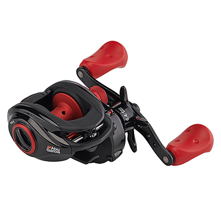 Abu Garcia MAX X Low Profile Baitcast Reel, 6.4/1, Left, LP, MAX4X-L